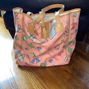Dooney and Bourke to the beach beach bag